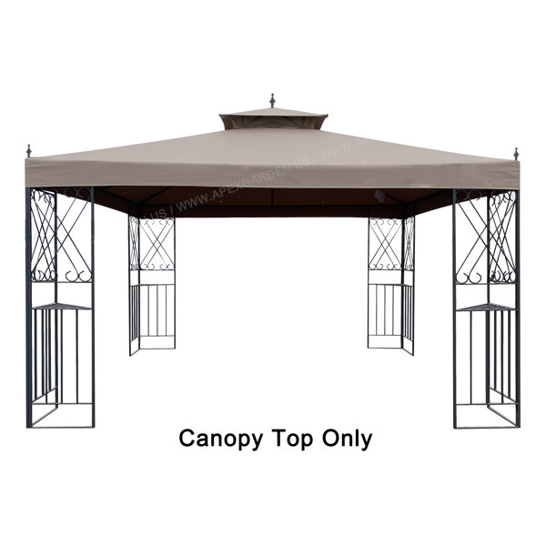 APEX GARDEN Replacement Canopy Top for 10' x 12' Monterey Gazebo Wayfair
